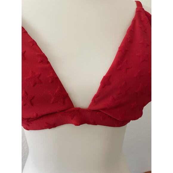 Old Navy Swimwear Bikini Top Triangle Patriotic Swim - Picture 4 of 8